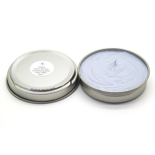 Restauratore pelle grigio