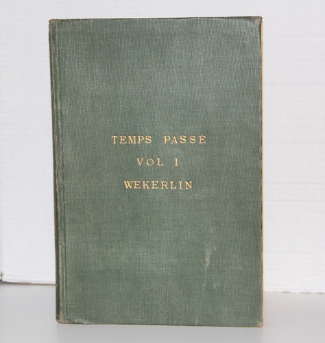 Echos temps passe - passe, volume