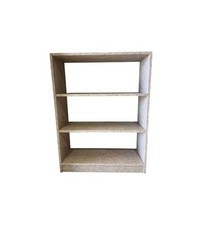 CTF Libreria Bassa Tela Ramata - 3 Ripiani 80x28x106 cm