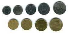 COSTA RICA - Lotto 9 Monete diverse