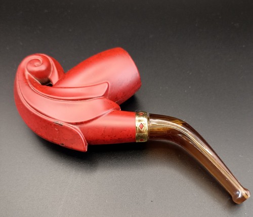 Pipa rossa vintage artigianale - vintage,