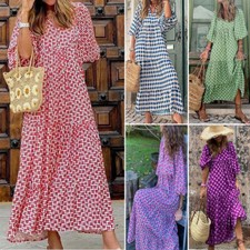 Abito Lungo Da Donna Con