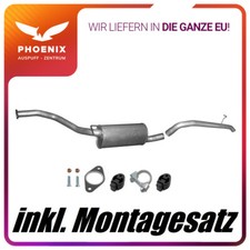 Impianto di scarico Ford Transit Connect 1.8 TDCi Di SWB silenziatore centrale + tubo