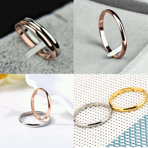 Anello acciaio inox 2mm - acciaio,
