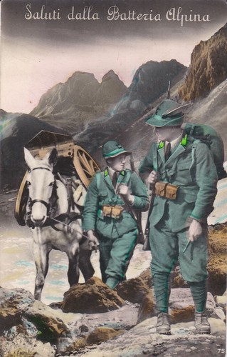 Alpini saluti dalla batteria - alpini,