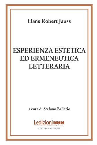 Esperienza estetica - , ed