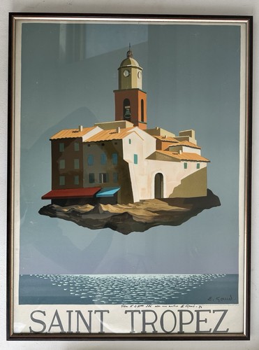 Ancienne affiche galerie - , saint