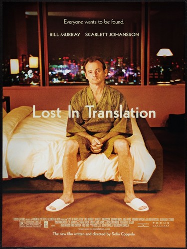 Lost translation poster - in,
