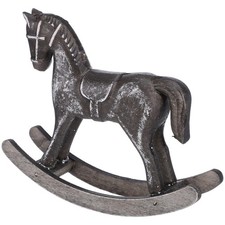  Statuina cavallo in legno -