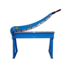 Cesoia a ghigliottina trancia lamiera SOGI CEM-1000 manuale con basamento