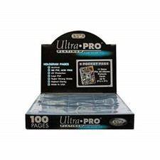 100 pagine Ultra Pro 9 tasche
