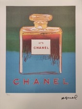 Litografia firmata Andy Warhol - Chanel - Certificato Leo Castelli