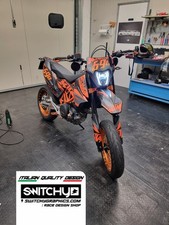 Kit adesivi grafiche compatibili KTM SMC-R 690 2012 2013 2014 2015 2016 2017