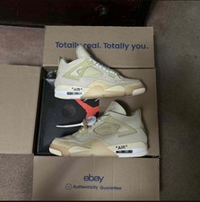 Jordan 4 Retro Off-White Sail