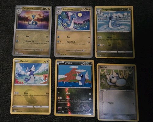 Carte pokémon dratini e - 6,