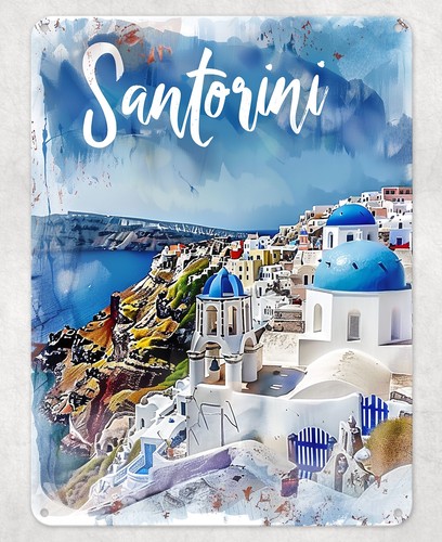 Poster santorini viaggio - poster,