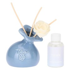 THUN Confezione regalo mini diffusore blu stoneware Collezione Bomboniera 50 ml