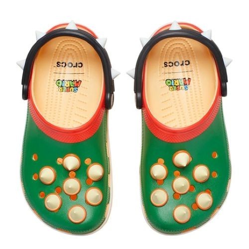 Crocs super mario bowser - super,
