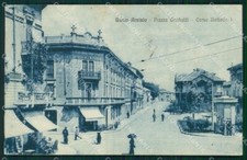 Varese Busto Arsizio Piazza Garibaldi Corso Umberto I cartolina QT4884