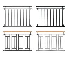 Balcone francese parapetto balaustra ringhiera 90x100 a 225 cm antracite argento