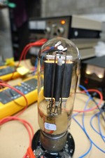 one vintage GE audio amplifier