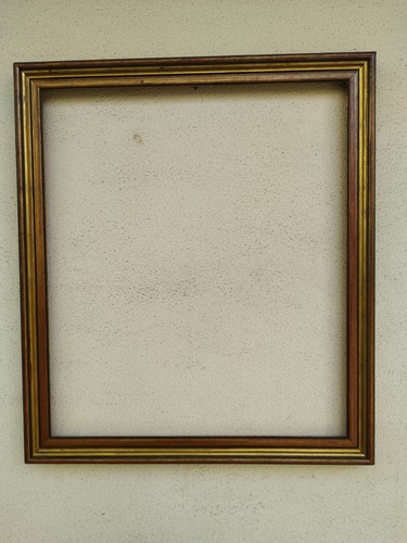 Cornice legno dorata anni - in,