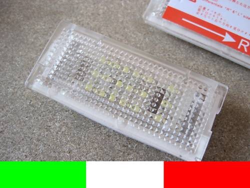 Luci targa led kit - targa,