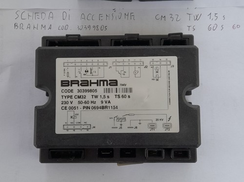 Scheda accensione brahma - di,