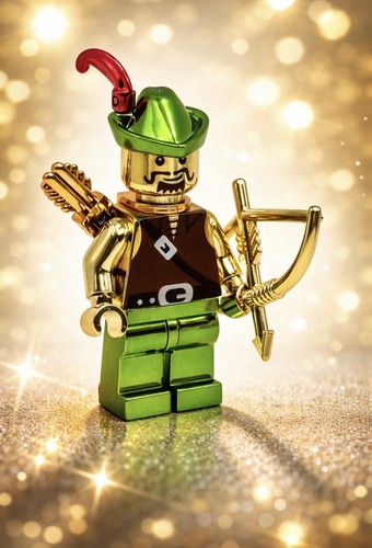 Lego minifigure uomo foresta - minifigure,