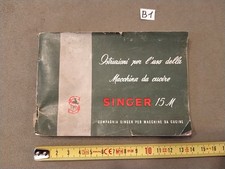 Manuale macchina cucire SINGER