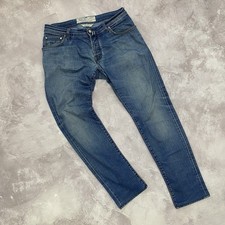 Jeans sartoriali vintage fatti