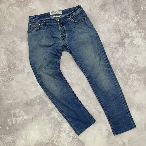 Jeans sartoriali vintage fatti