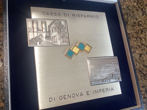 Targa presentazione cassa - targa,