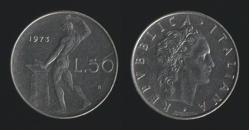 Lire 1973 vulcano - 1973,