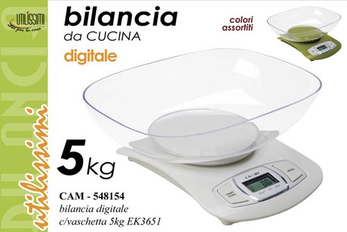 Bilancia cucina digitale