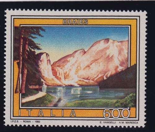 Italia 1992 braies - lire, 600