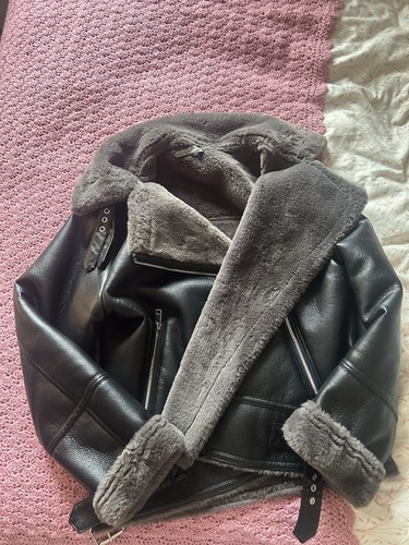 Giacca pelle pelliccia donna - giacca,