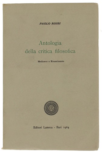 Antologia della critica - antologia,