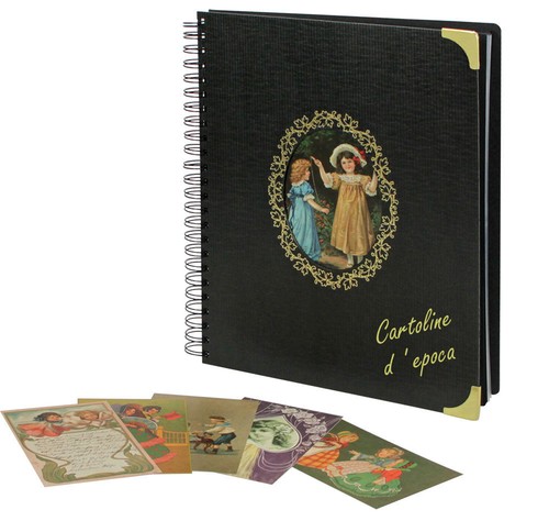 Album per cartoline con 10 - cartoline,