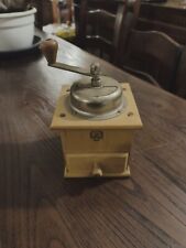 Antico Macina Caffè KLINGENTHAL Macinino in legno vintage in ottime condizioni