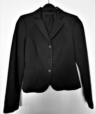 Giacca blazer elasticizzato misto viscosa SISLEY taglia 36/S nero