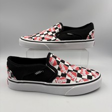 Vans Asher scacchiera slip on