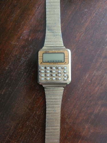 Orologio calcolatrice quastar - calcolatrice,