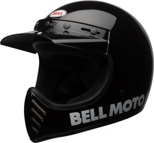 Casco Moto Bell Moto-3 Nero