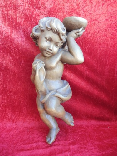 Bella grande statua legno - statua,
