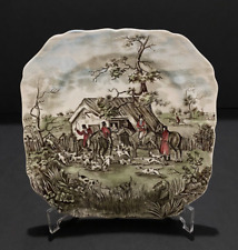 Johnson Brothers Tally Ho piatto per insalata quadrato 7 3/4"