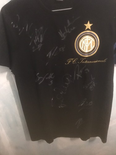 Maglia inter autografata - inter,