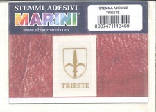 STEMMA "TRIESTE A" ADESIVO MARINI x CARTELLA POSTIGLIONE -VENDITA 1 Pz.