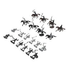 28PCS Cavalieri Medievali