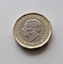 Moneta 1 Pound 2023 Sterlina